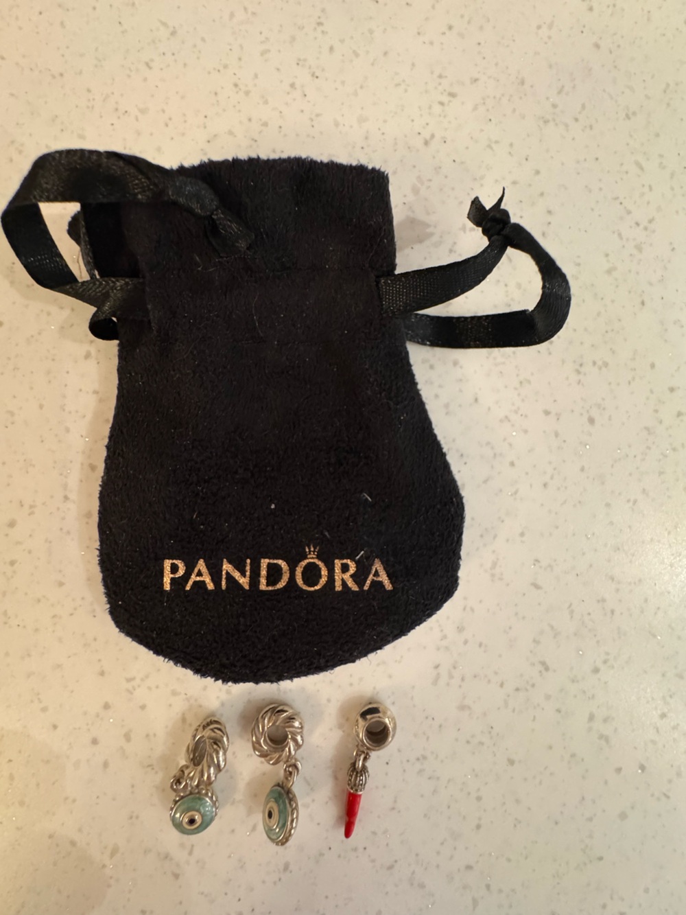 Pandora Silver Charms